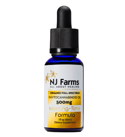 CBD Oil Morning-Time Citrus | Natural Hemp Oil | Amberwing Organics