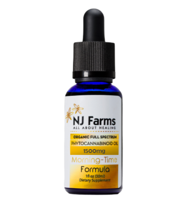 CBD Oil Morning-Time Citrus | Natural Hemp Oil | Amberwing Organics