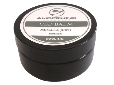 CBD Pain Balm 750mg Cooling Menthol | CBD Topicals | Amberwing Organics
