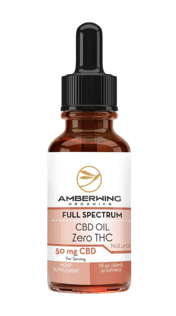 THC Free CBD Oil Any-Time All Natural | Amberwing Organics